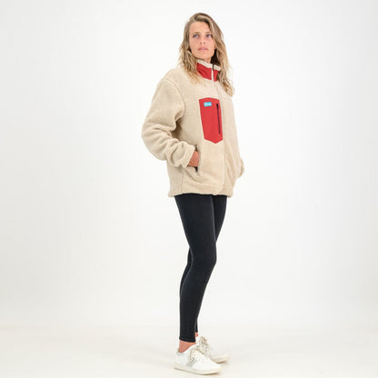 Wøley Beheizte Weste Fleece Rot Unisex