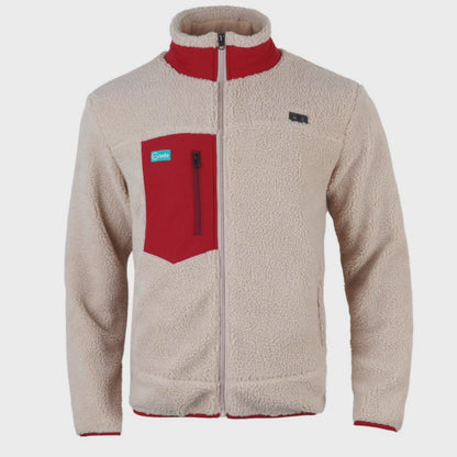 Wøley Beheizte Weste Fleece Rot Unisex